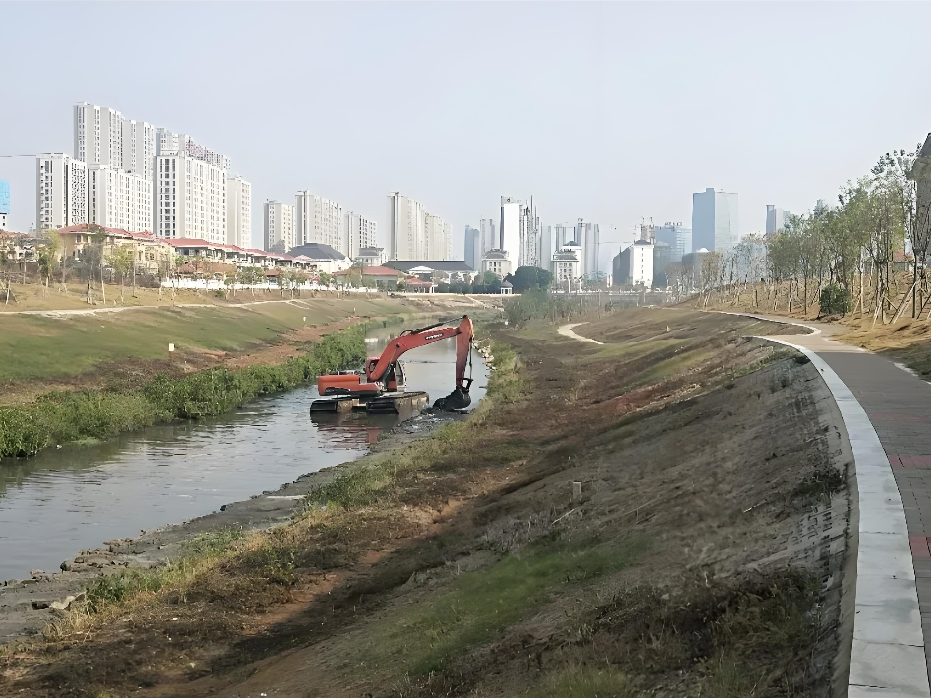 上海青浦區(qū)挖機(jī)清淤施工隊(duì)-沼澤地清淤后如何防止再次淤積？